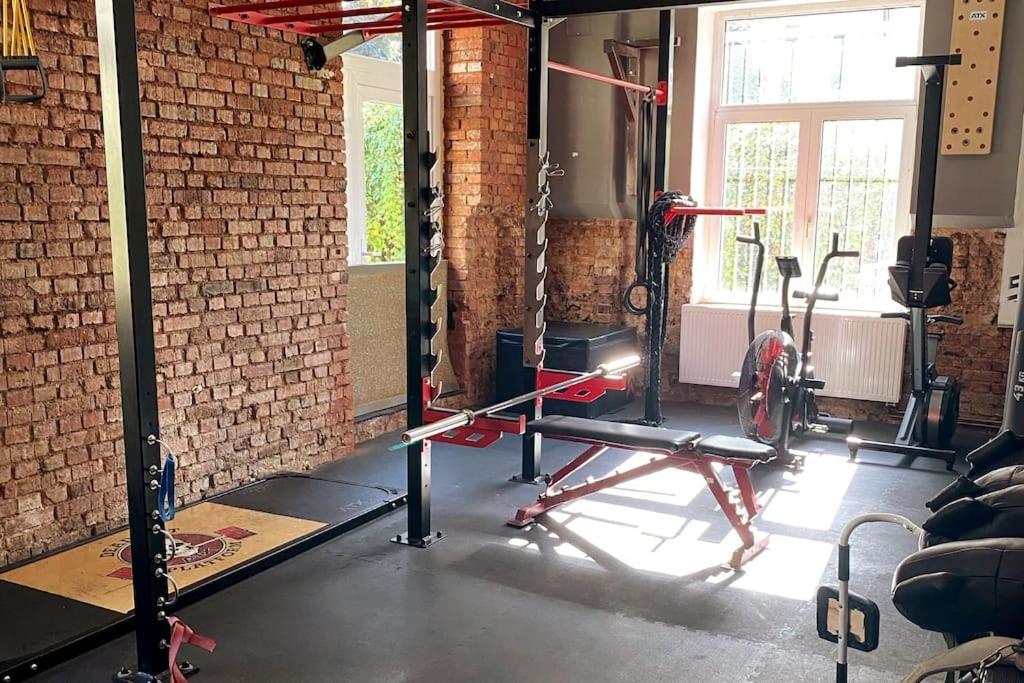 Ferienwohnung Mit Fitnessstudio Top1 Plauen Extérieur photo