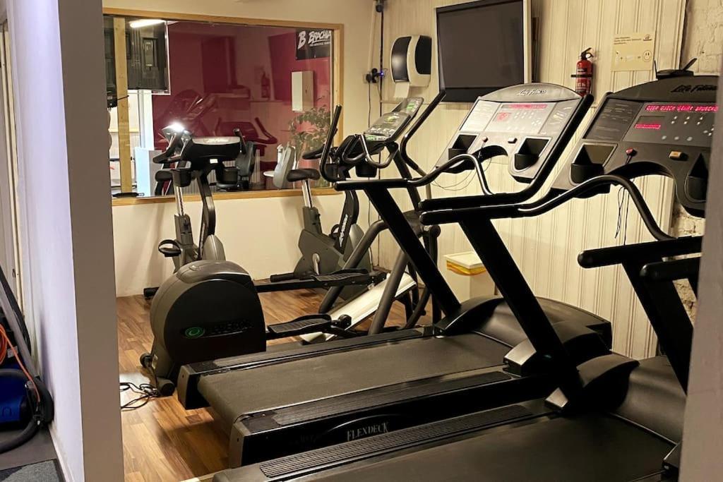 Ferienwohnung Mit Fitnessstudio Top1 Plauen Extérieur photo